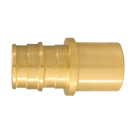 APOLLO PEX-A 3/4 in. PEX Barb in to X 3/4 in. D Sweat Brass Male Adapter EPXMS3434